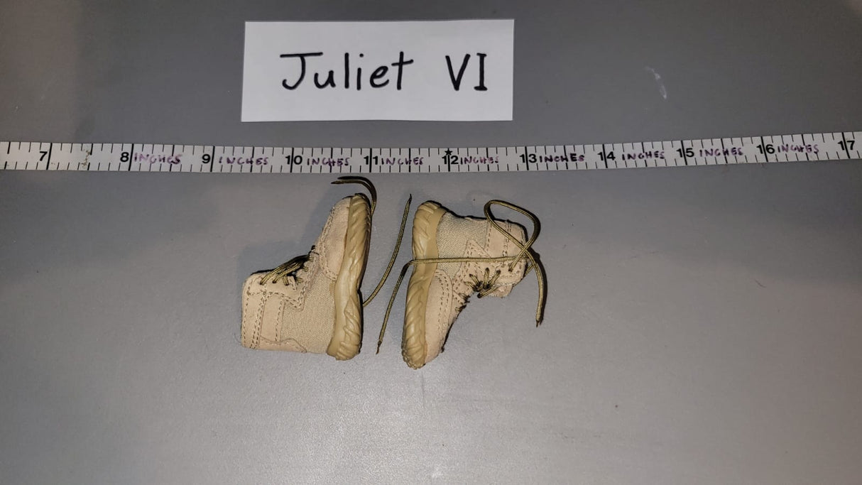 1/6 Scale Modern Era Cloth / Leather Combat Boots