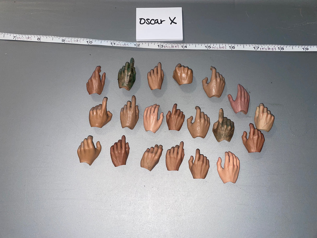 1/6 Scale Nude Figure Hand Lot