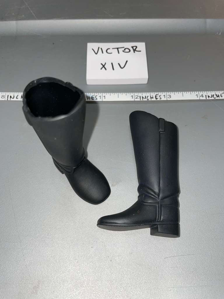 1:6 Scale Civil War Western Era Cavalry Boots