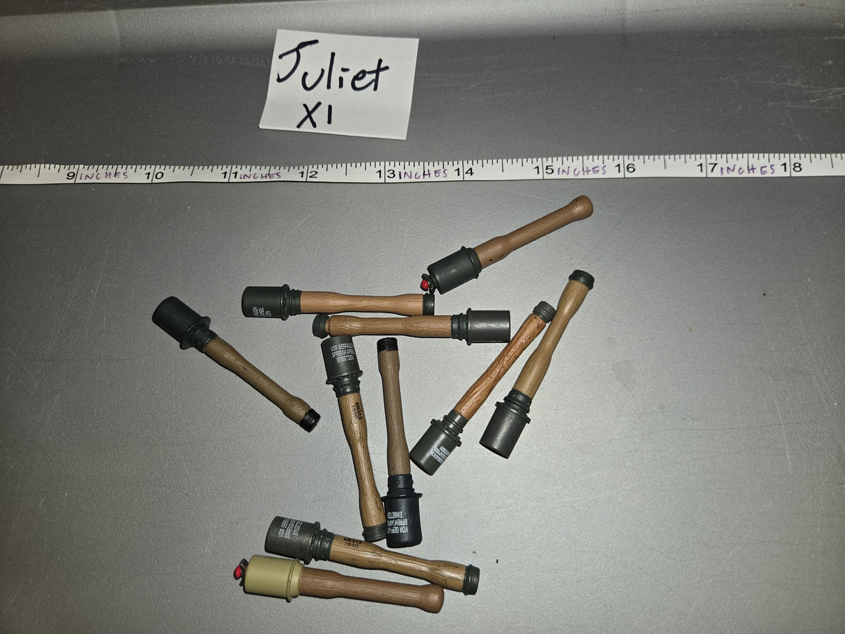 1/6 WWII German Grenade Lot
