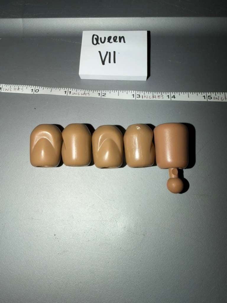 1/6 Scale Neck Adaptor Lot - Nude Figure Part