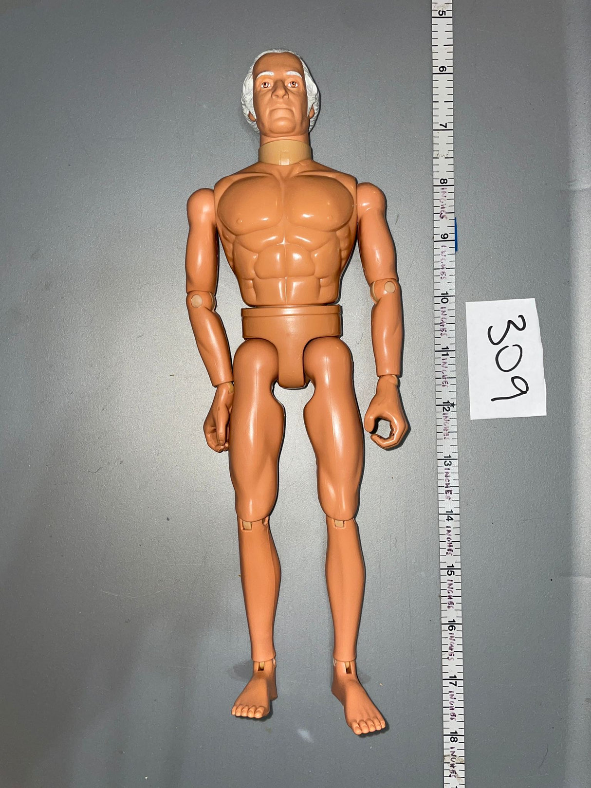 1/6 Scale Nude GI Joe George Washington Figure