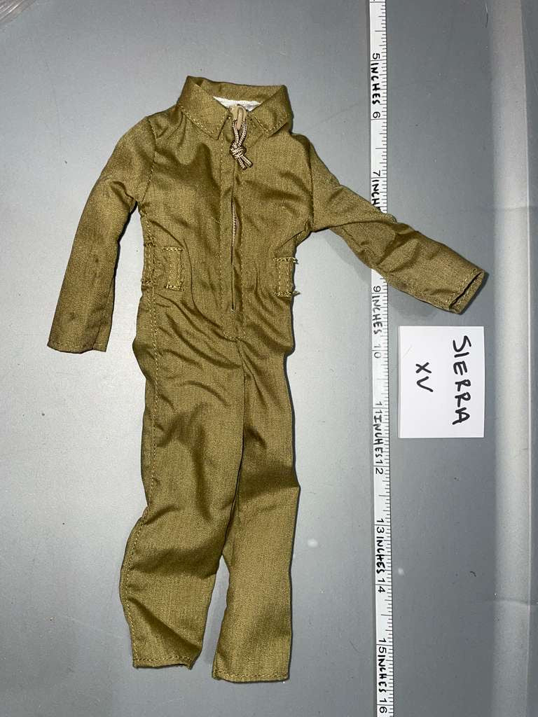 1:6 Scale WWII US Pilot Aviator Coveralls Flight Suit