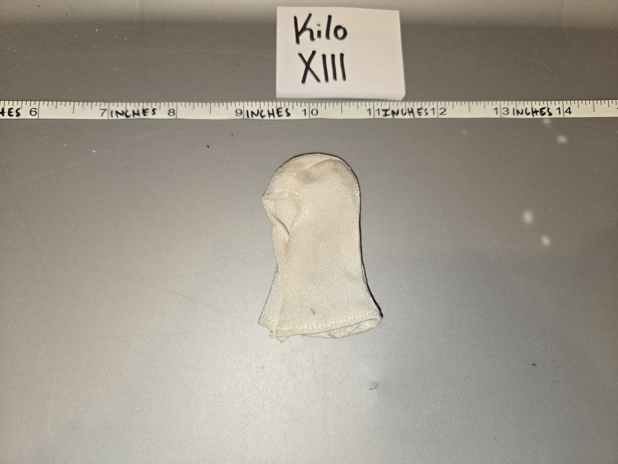 1/6 Scale Modern Era White Balaclava Mask