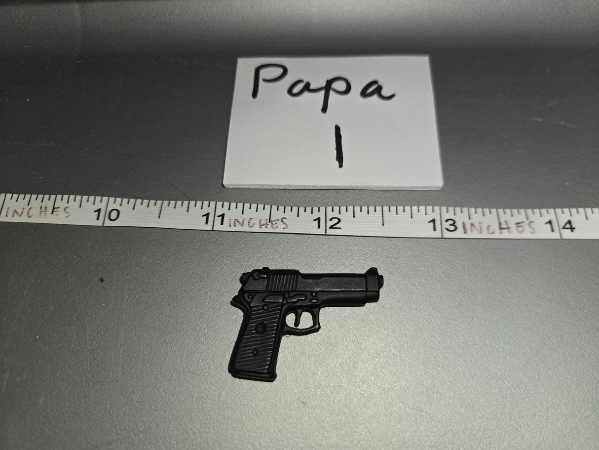 1/6 Scale Modern Pistol