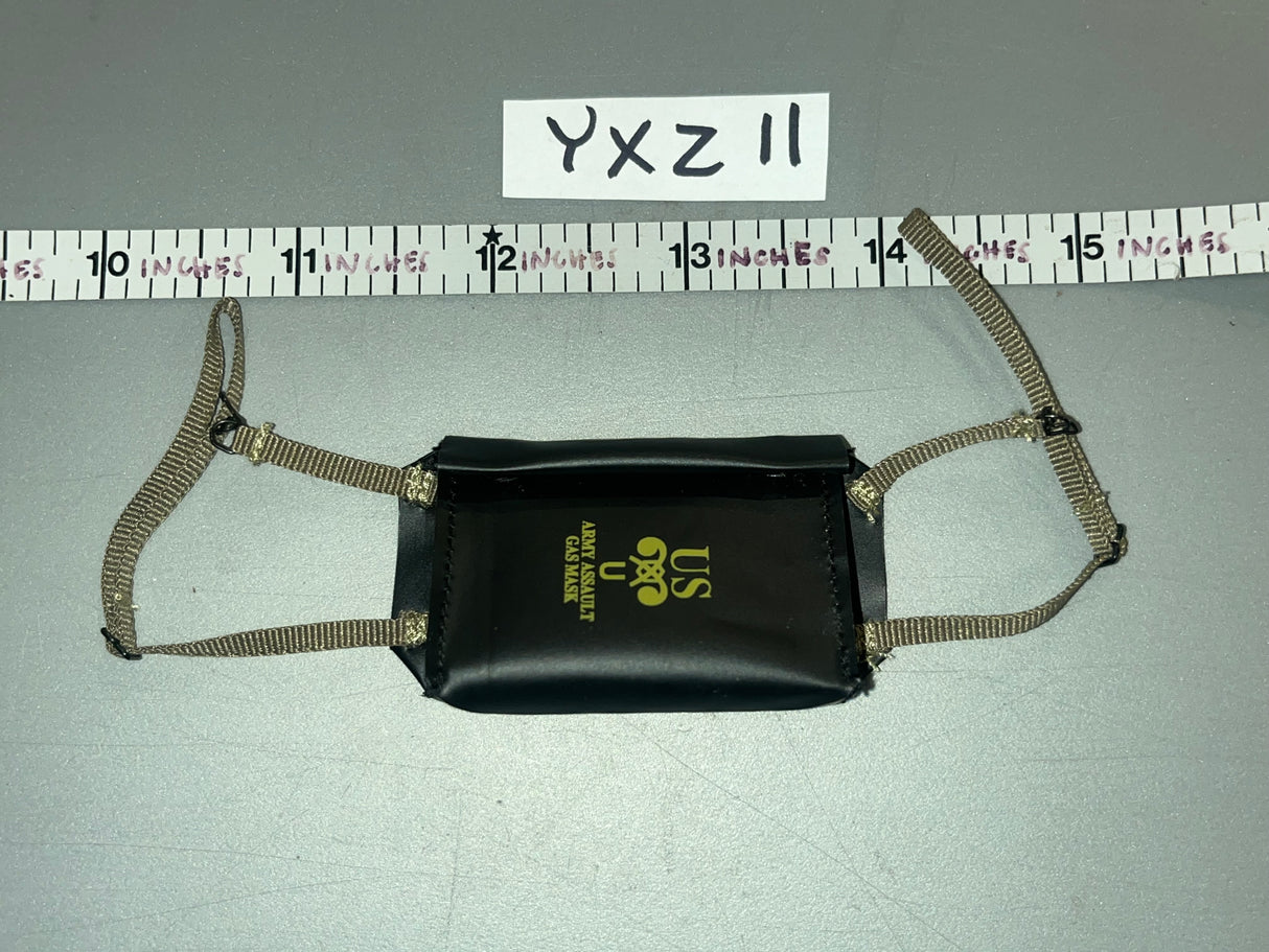 1:6 Scale WWII US Gas Mask Bag - Ranger Private Caparzo - Facepool