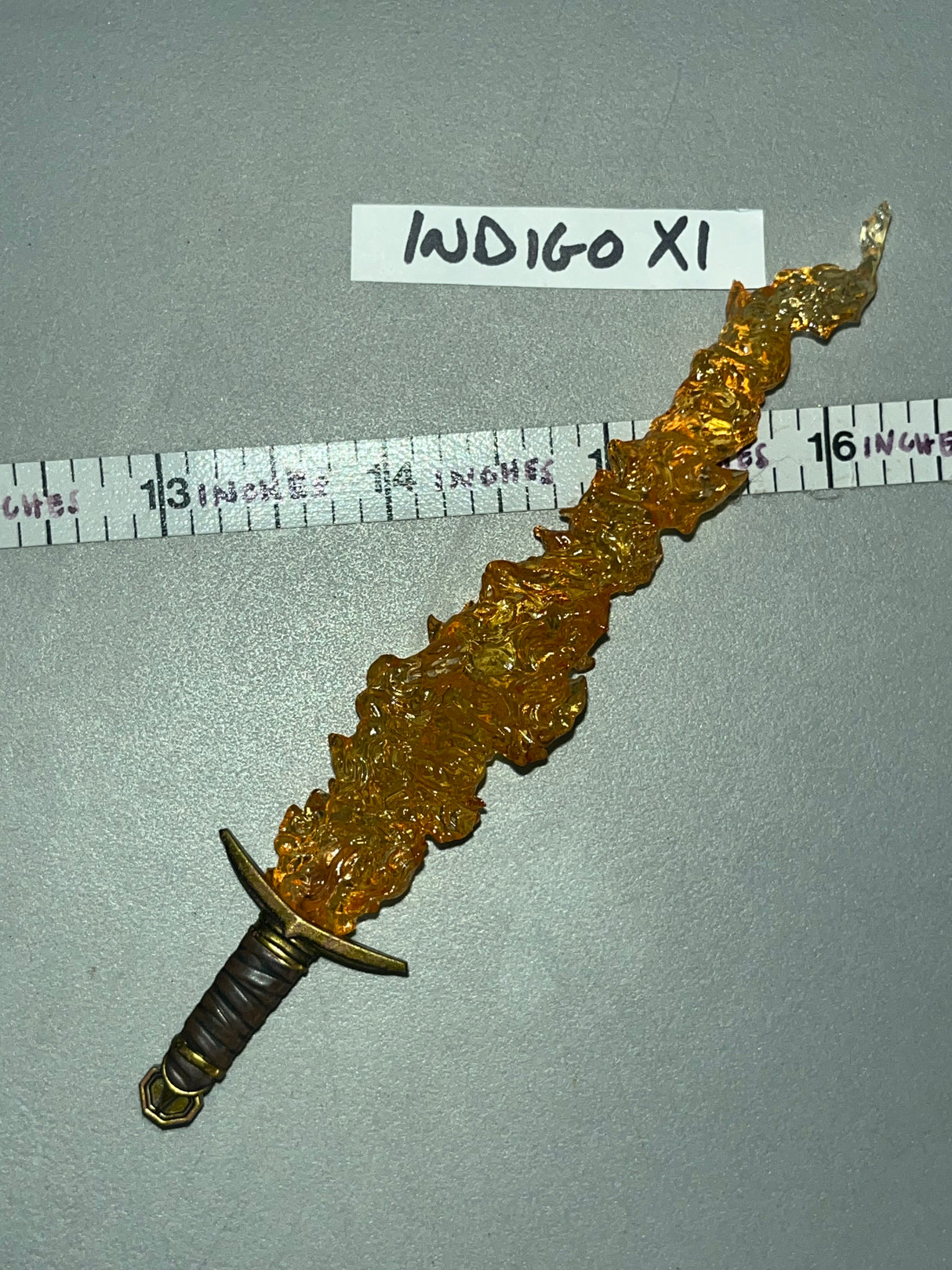 1/6 Scale Hot Toys Loki Flaming Sword - Marvel Comics