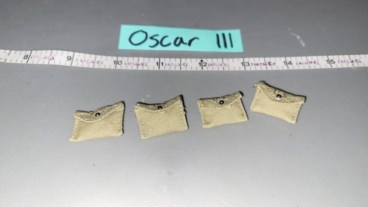 1/6 Scale WWII US First Aid Pouch Lot