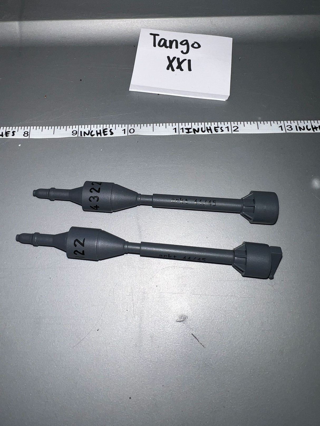 1/6 Scale WWII German Panzershrek Rocket Ammunition Lot