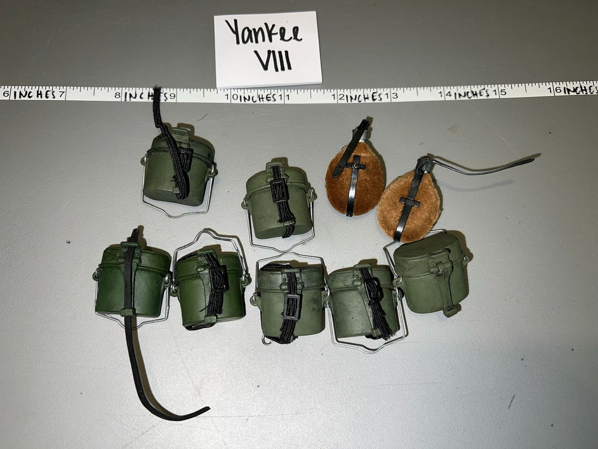 1/6 Scale WWII German Mess Kit Lot