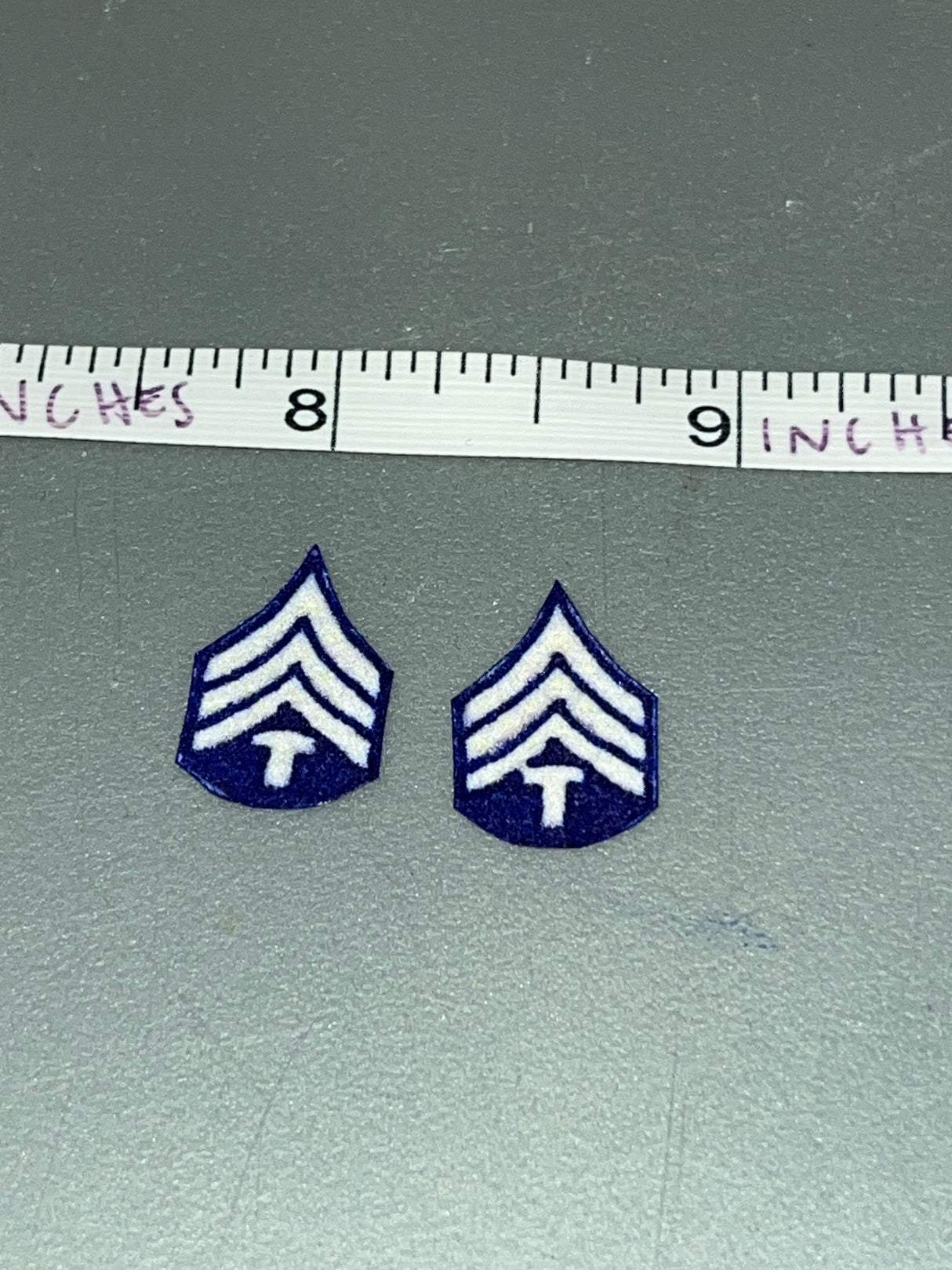 1/6 Scale WWII US Rank Patch Set - ZA Exclusive