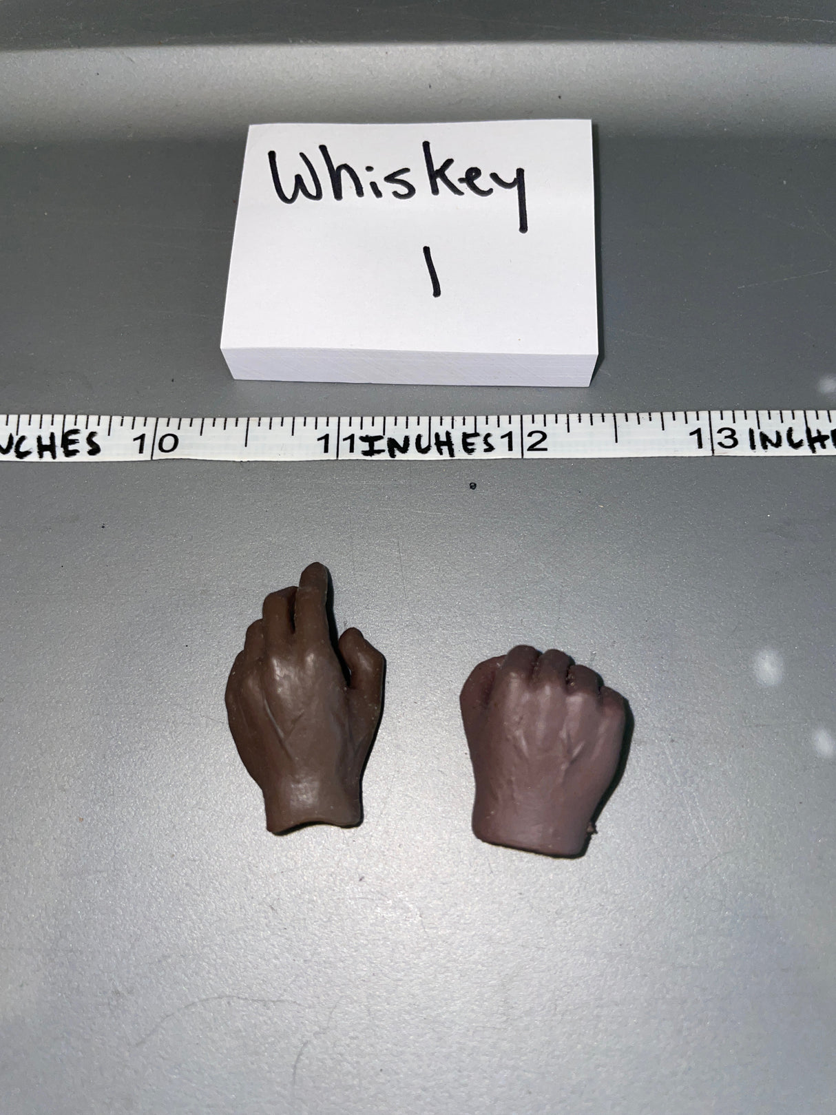 1/6 Scale Black Nude Figure Hand Lot - African American