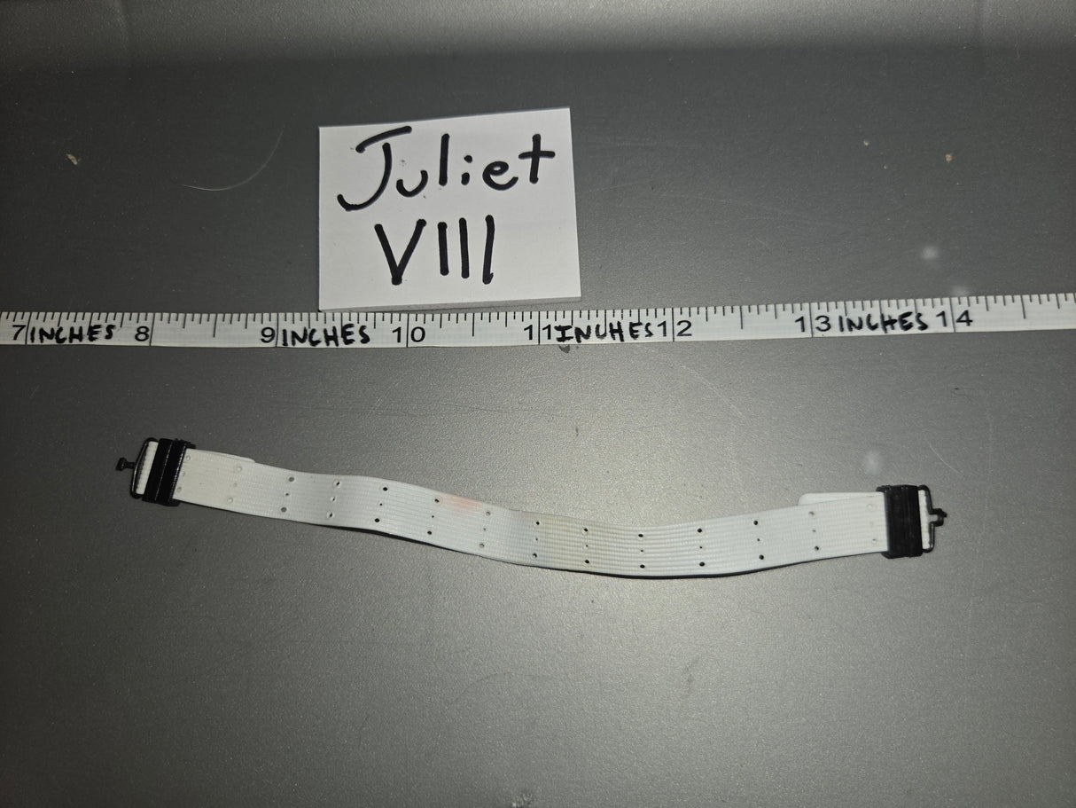 1/6 Scale WWII US Web Belt - White MP