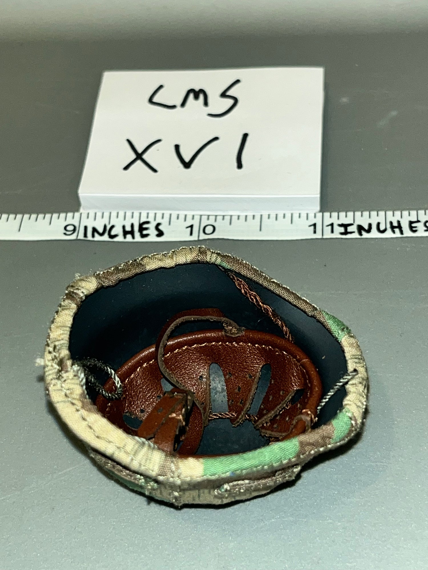 1/6 Scale WWII German Metal Helmet with Splinter Cover - UJINDOU Kharkov Panzergrenadier