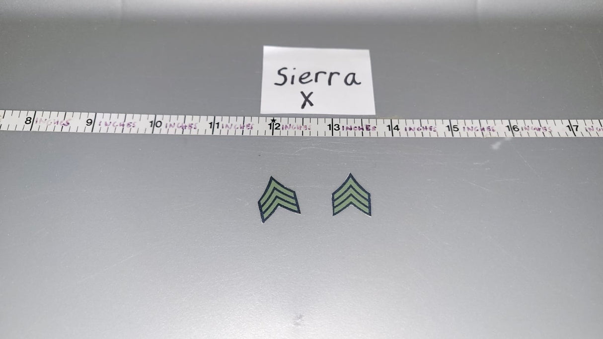 1/6 Scale WWII US Rank Insignia