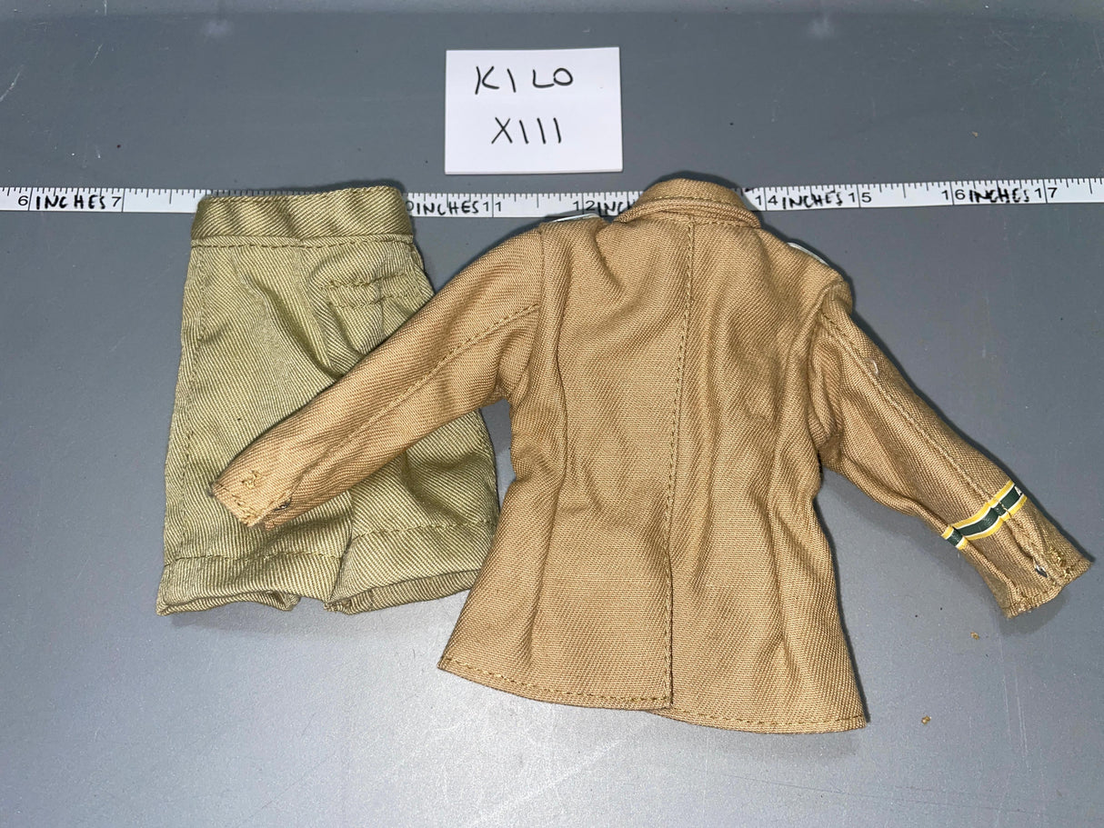 1/6 Scale WWII German Tropical Afrika Korps Uniform