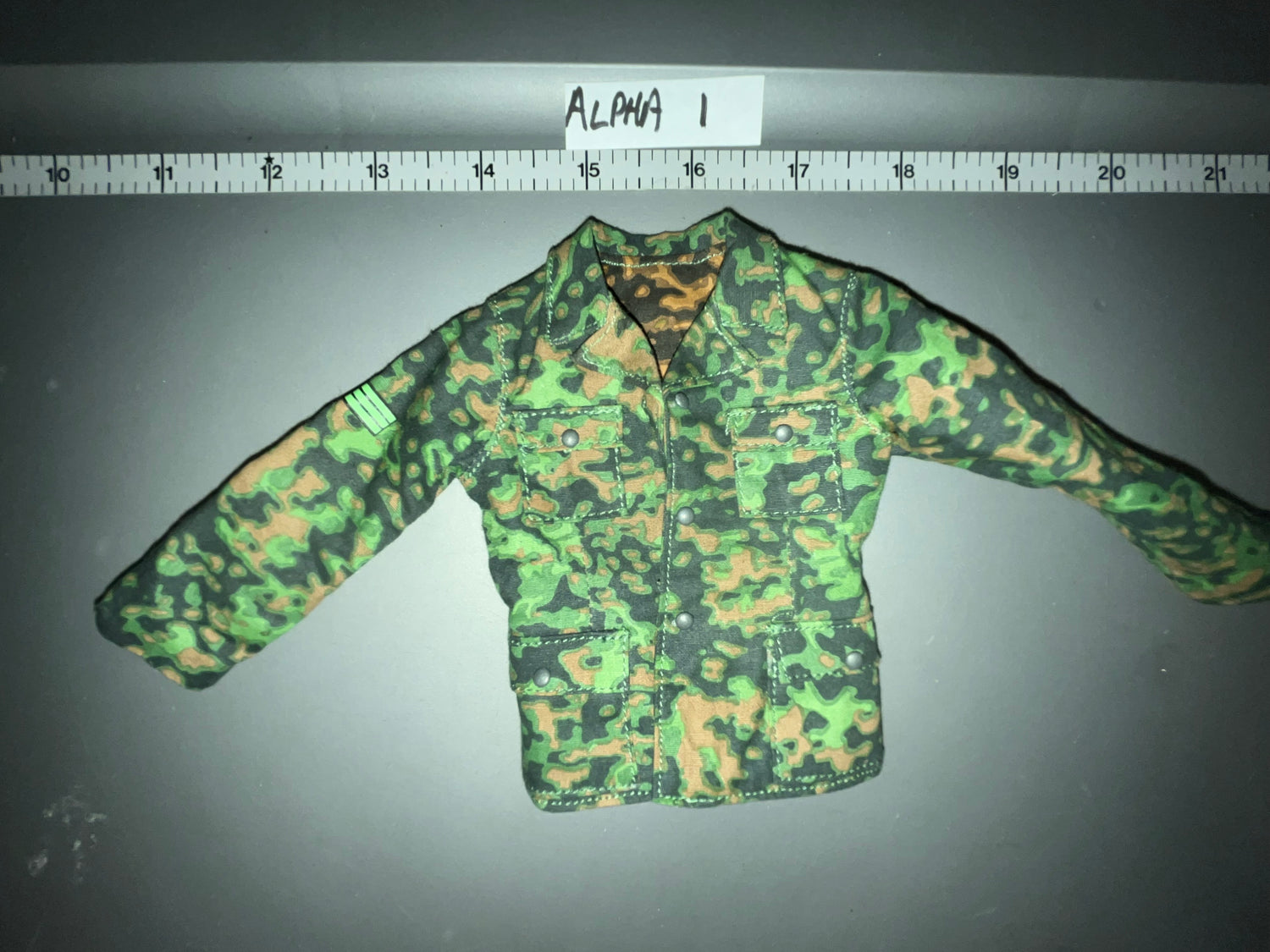 1/6 Scale WWII German Blurred Edge Camouflage Tunic - Caltec