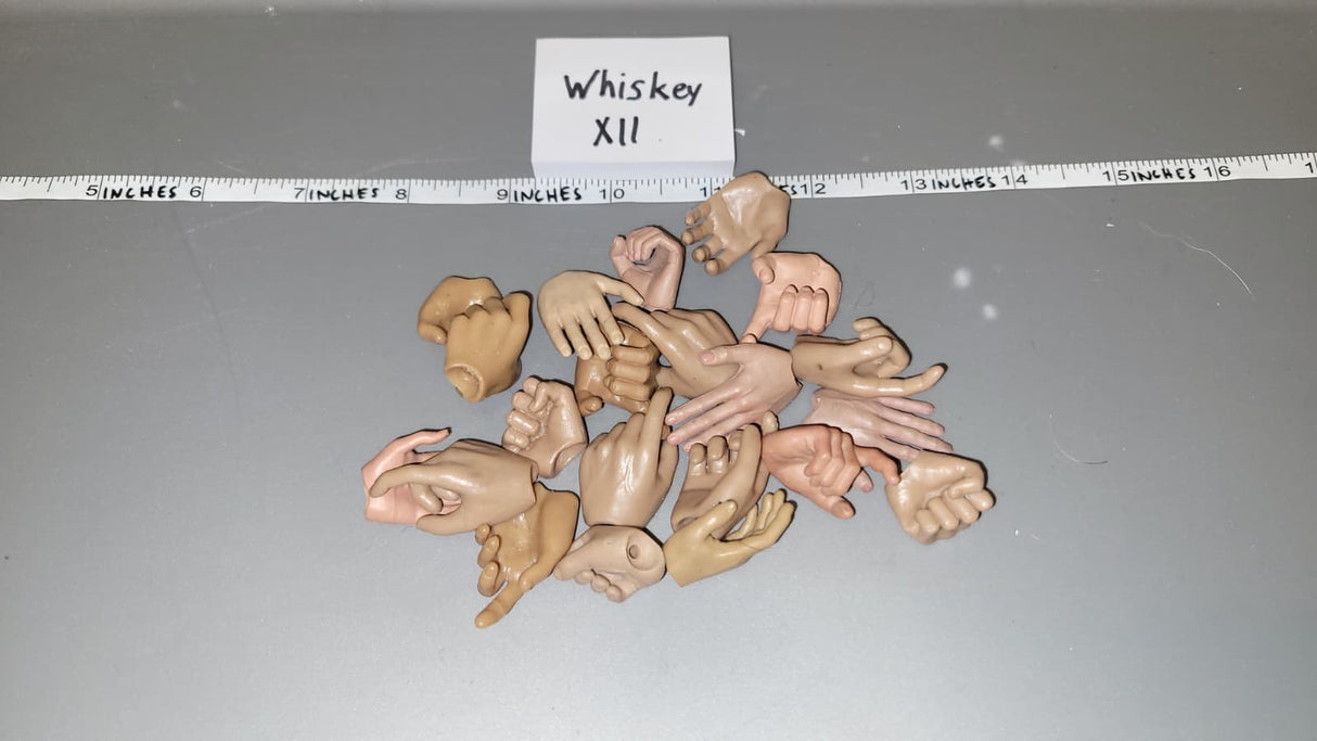 1/6 Scale Nude Figure Hand Lot