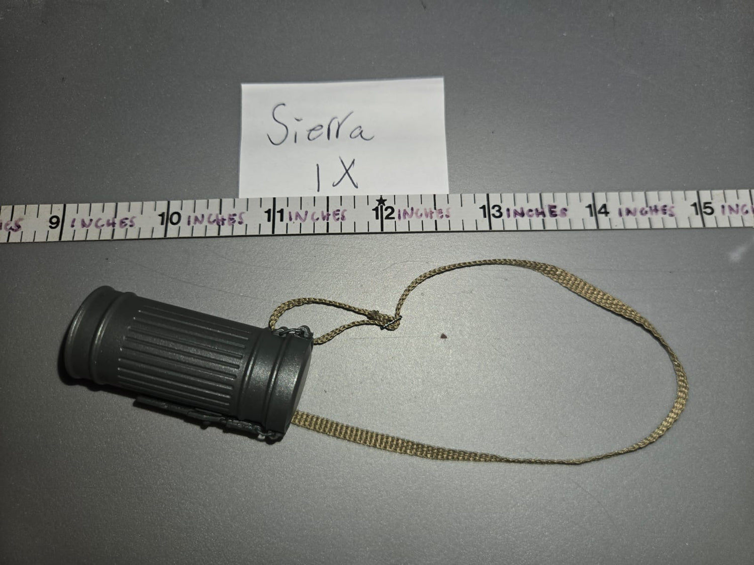 1/6 Scale WWII German Gas Mask Can
