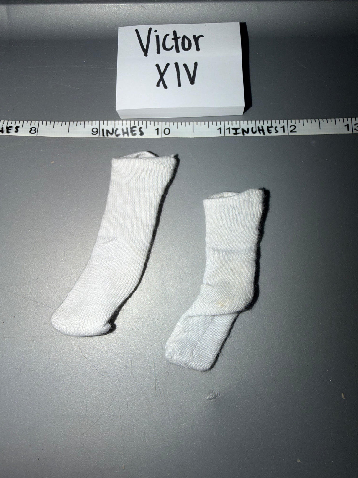 1:6 Scale Modern Era White Socks