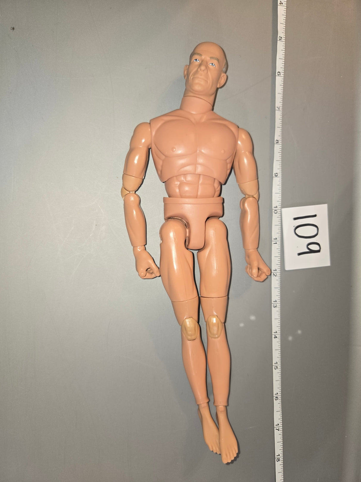 1/6 Scale WWII US Ernie Pyle Nude GI Joe Super Articulated Figure