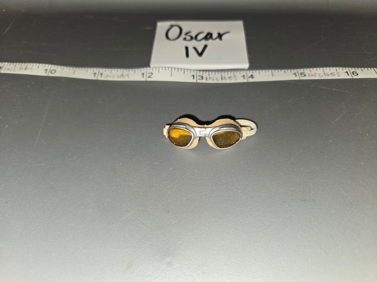 1/6 Scale WWII Aviator Flying Goggles - Oscar IV