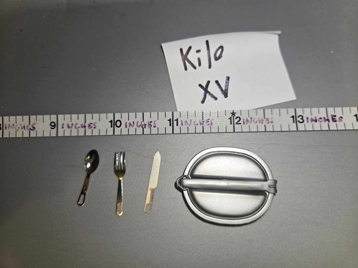 1/6 Scale WWII US Mess Kit