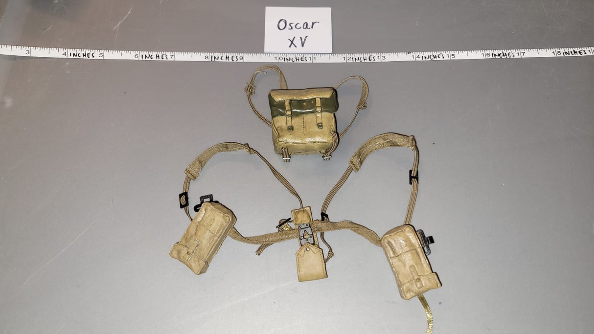 1/6 Scale WWII British Web Gear Lot