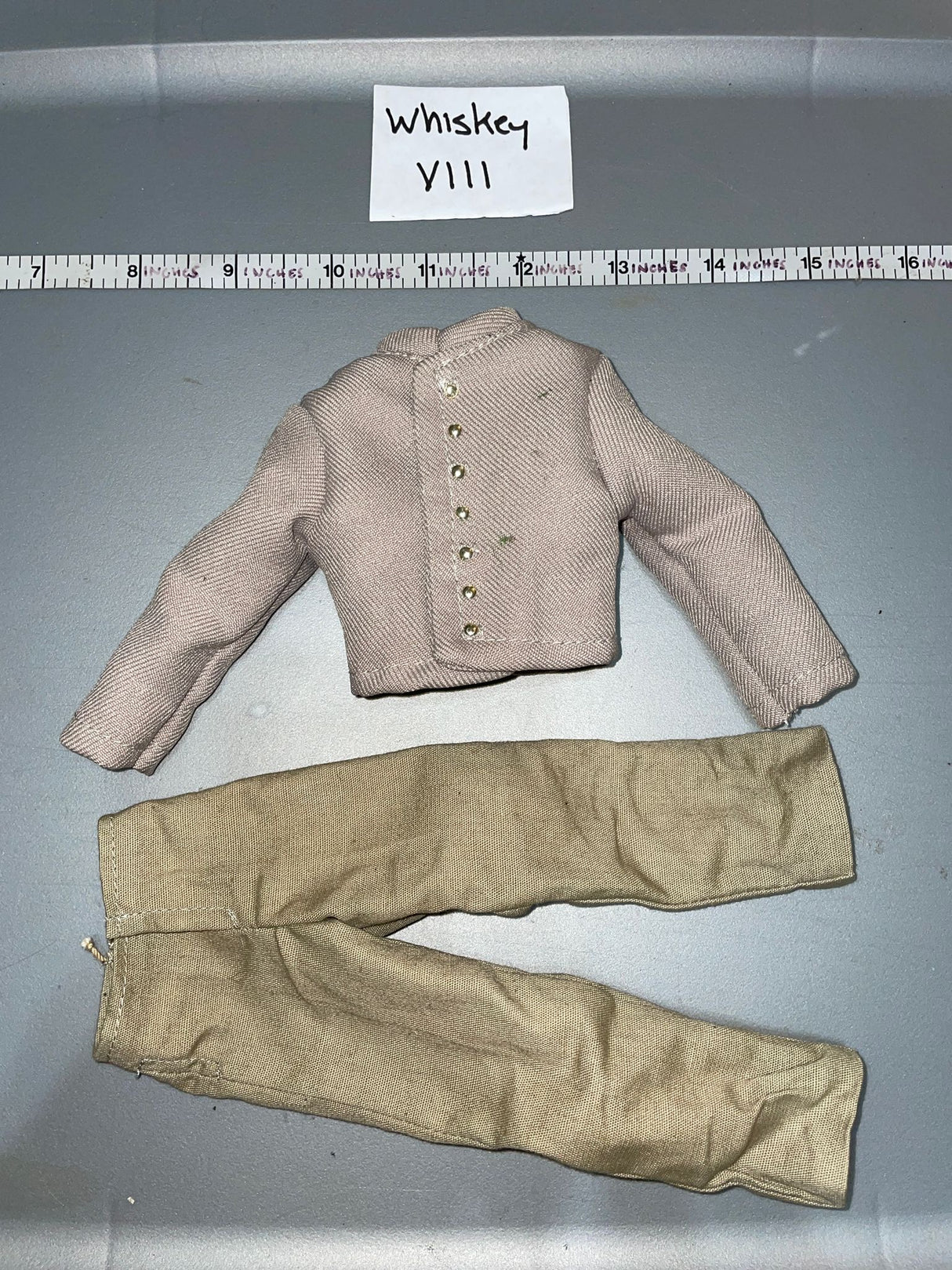 1/6 Scale Civil War Confederate Uniform