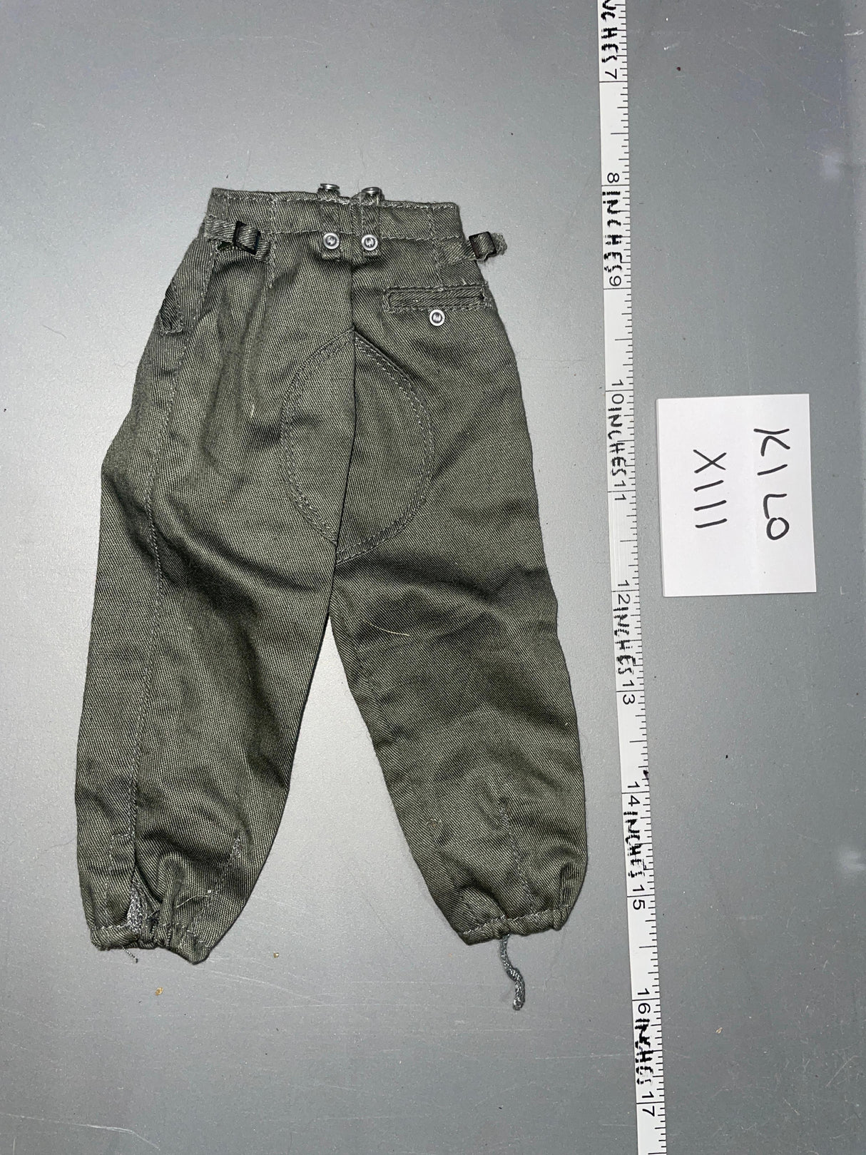 1/6 Scale WWII German Grey Pants