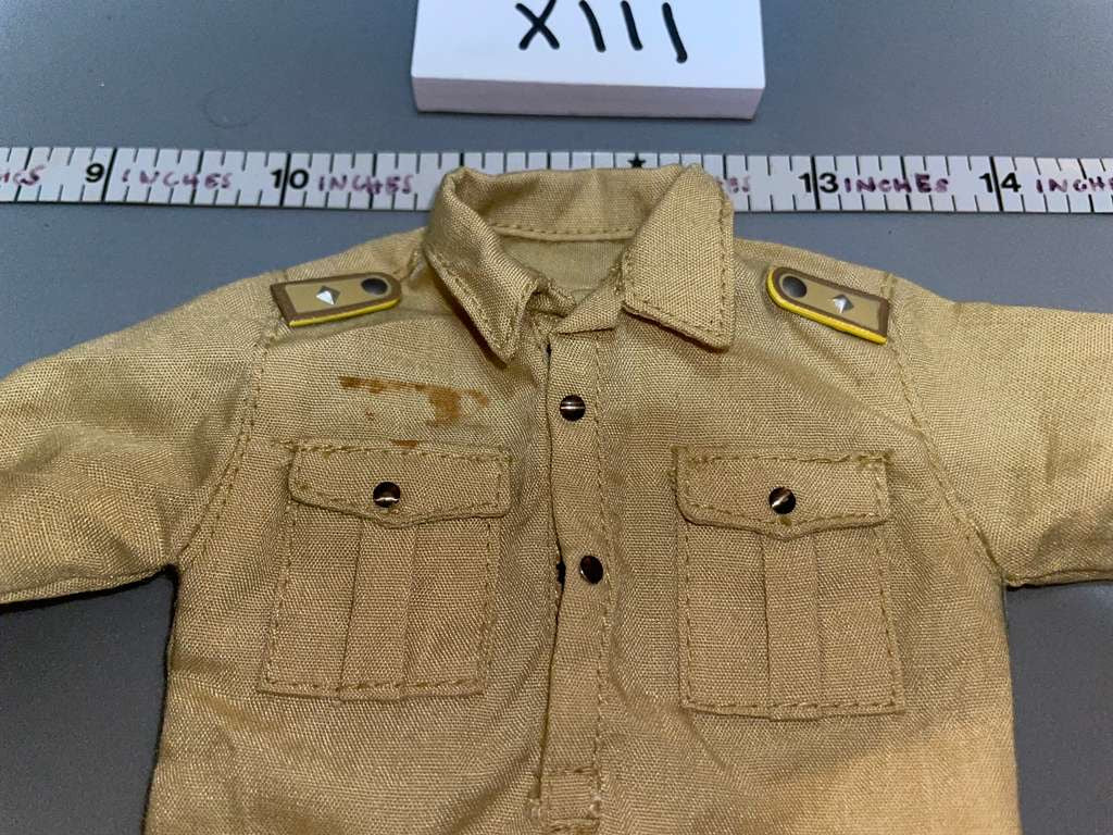 1/6 WWII German Tropical Work Shirt