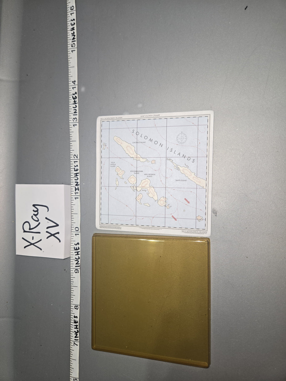 1:6 Scale WWII US Map