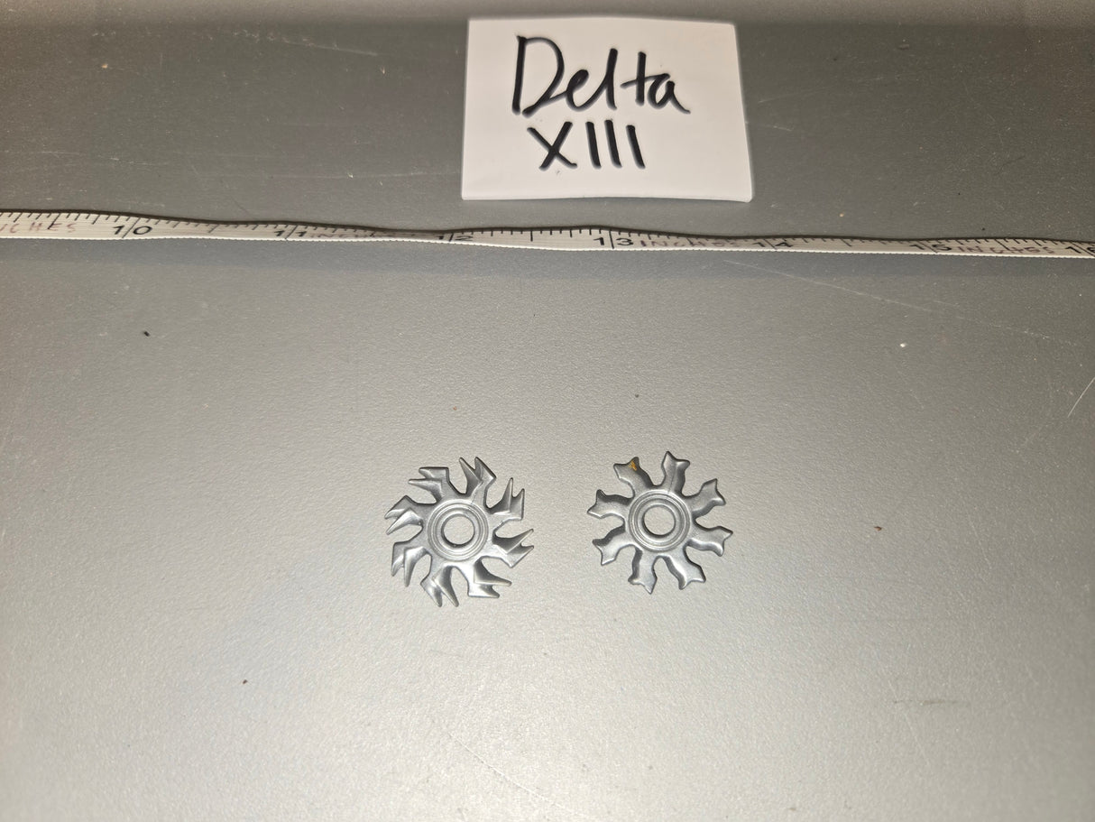 1:6 Scale Modern Ninja Large Throwing Star Lot