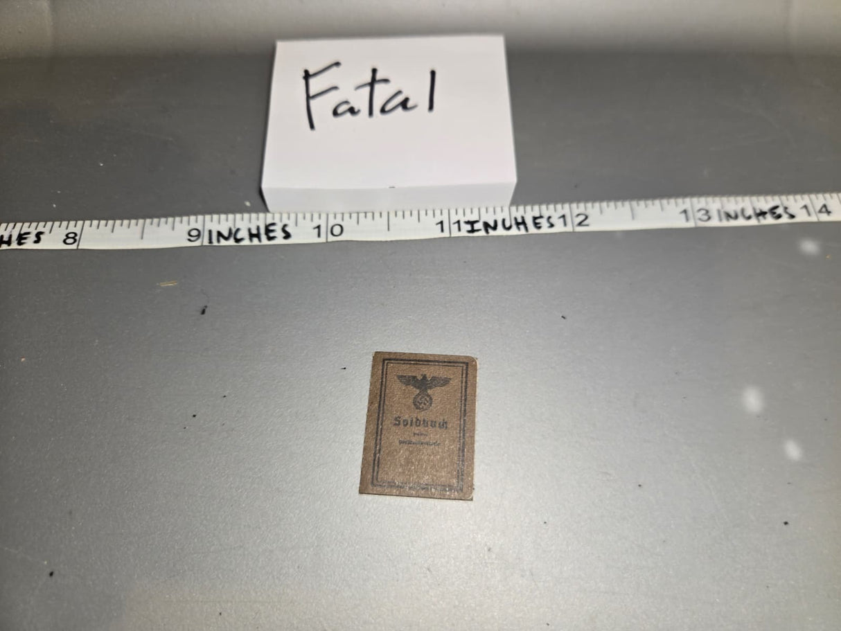 1/6 Scale WWII German Identity Document