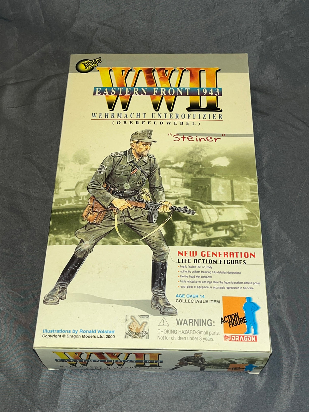 1/6 Scale WWII German Cross of Iron Steiner NCO - NIB Dragon - *SR*