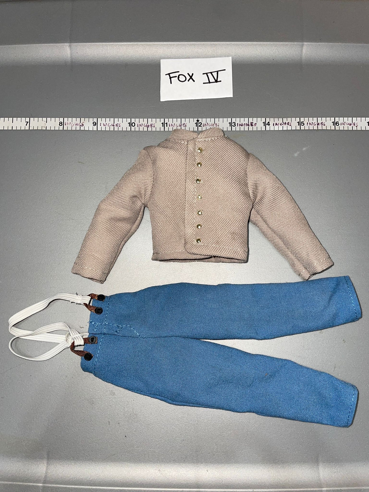 1/6 Scale Civil War Confederate Uniform