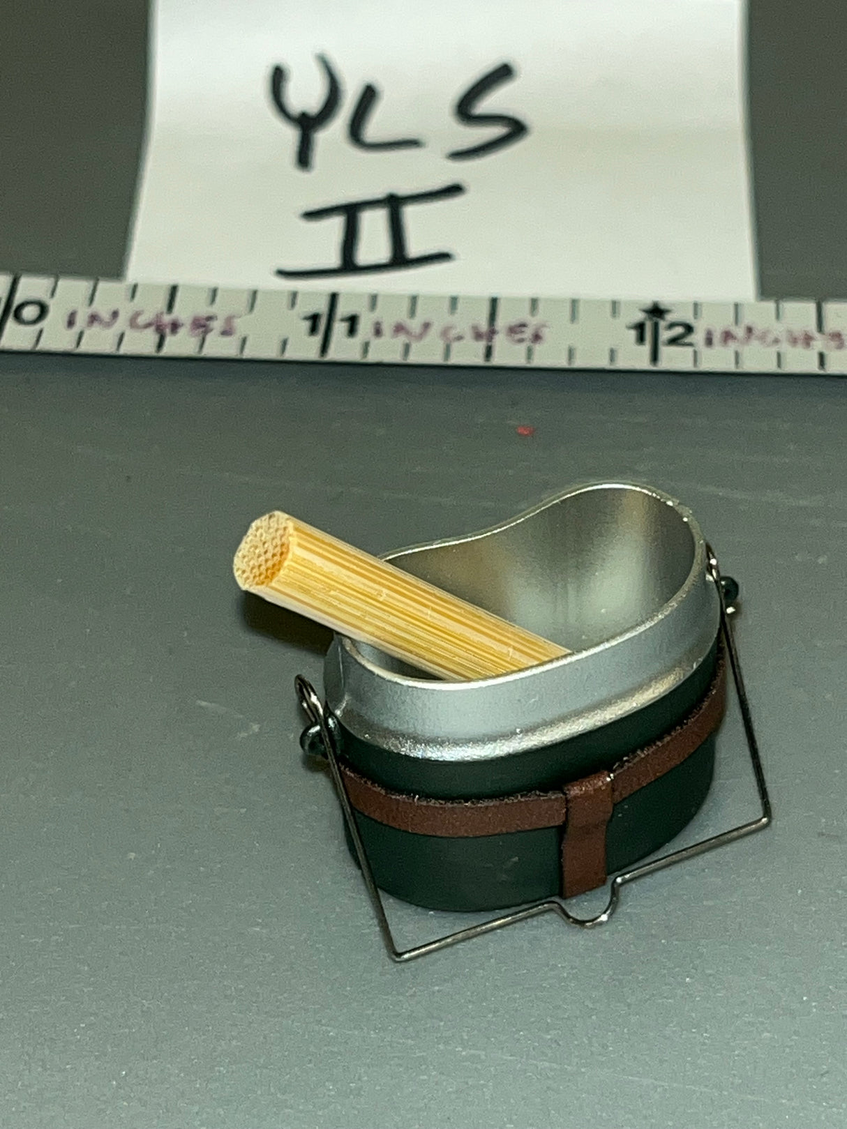 1/6 Scale WWII German Mess Kit Paint Pail - Facepool JoJo Rabbit