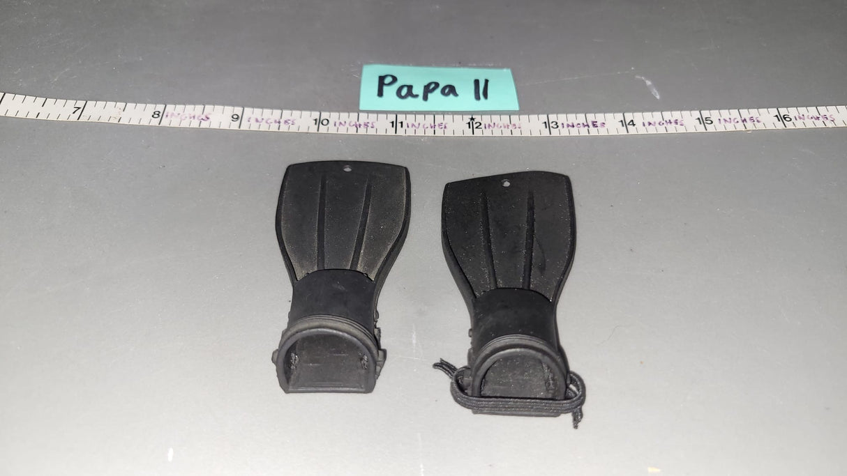 1/6 Scale Modern Era Scuba Dive Swim Fins