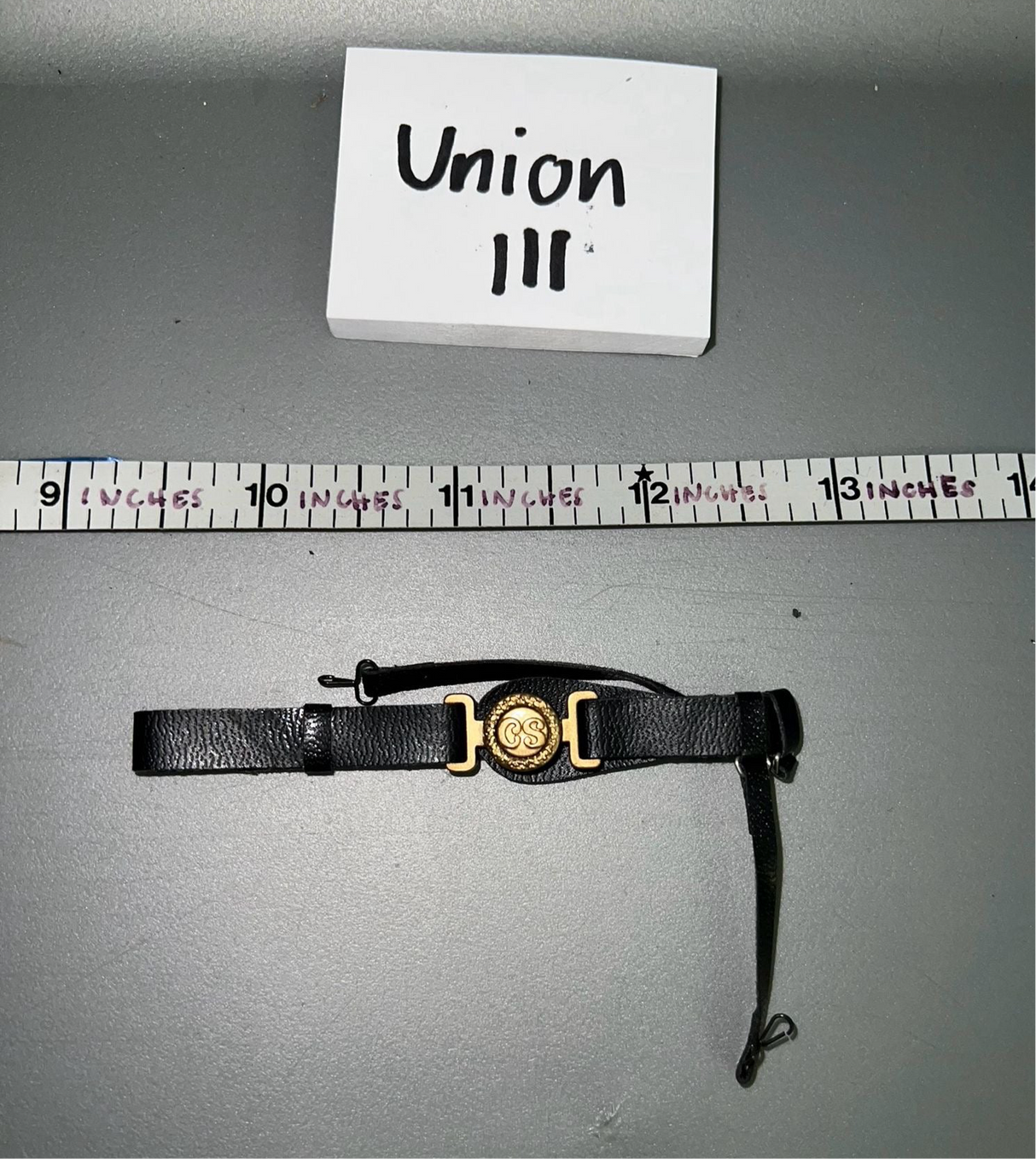 1/6 Scale Western Era Civil War Confederate Officer Belt