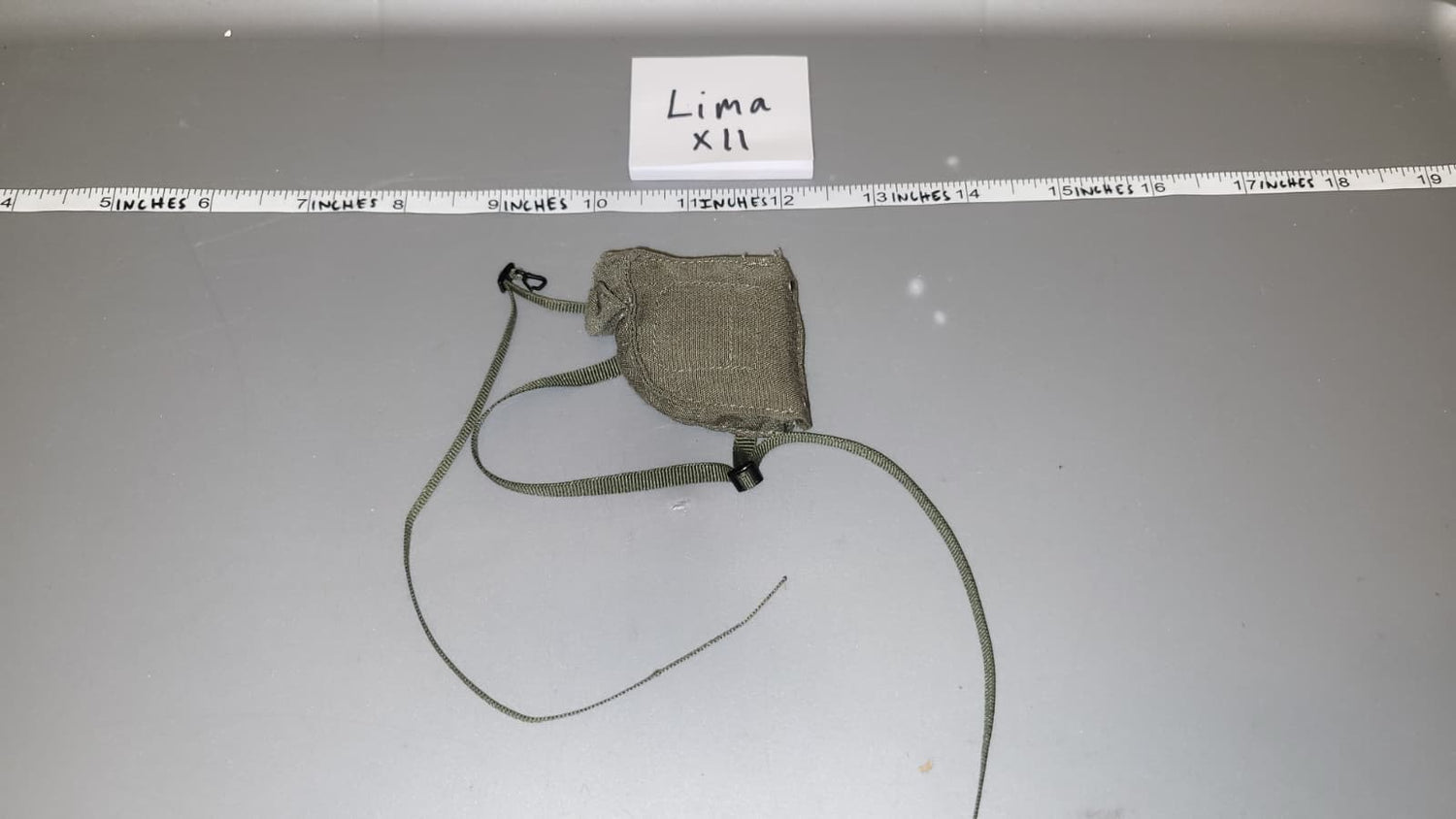 1/6 Scale Vietnam Era US Gas Mask Bag