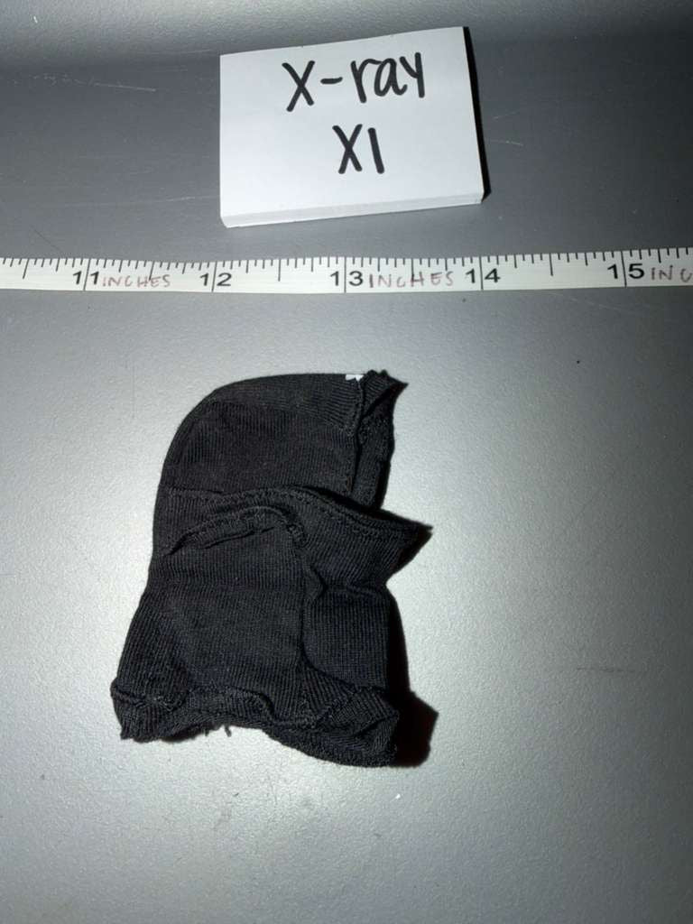 1/6 Scale Modern Era Black Balaclava Mask