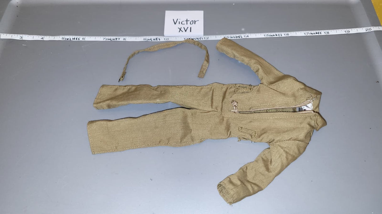 1:6 Scale WWII US Pilot Aviator Coveralls Flight Suit