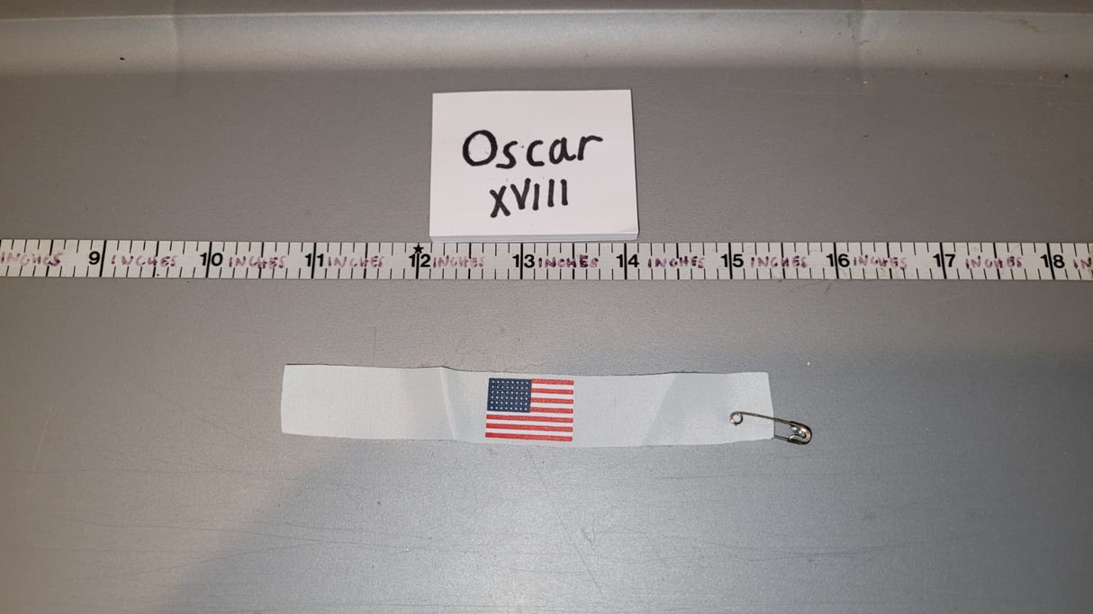 1/6 Scale WWII US Paratrooper Flag Arm Band