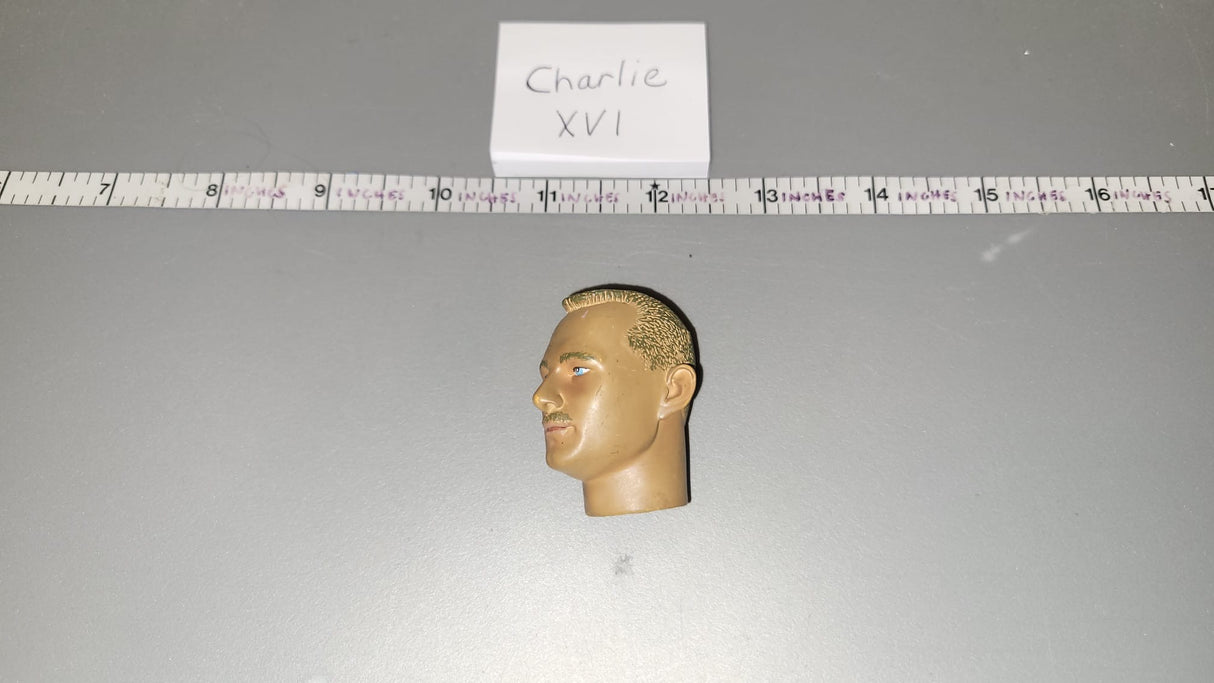 1/6 Scale Mustache Head Sculpt