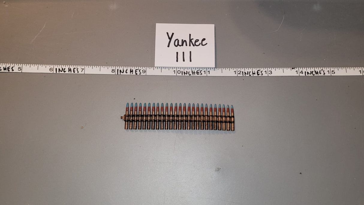 1:6 Scale WWII US .50 Caliber Machine Gun Ammunition Belt