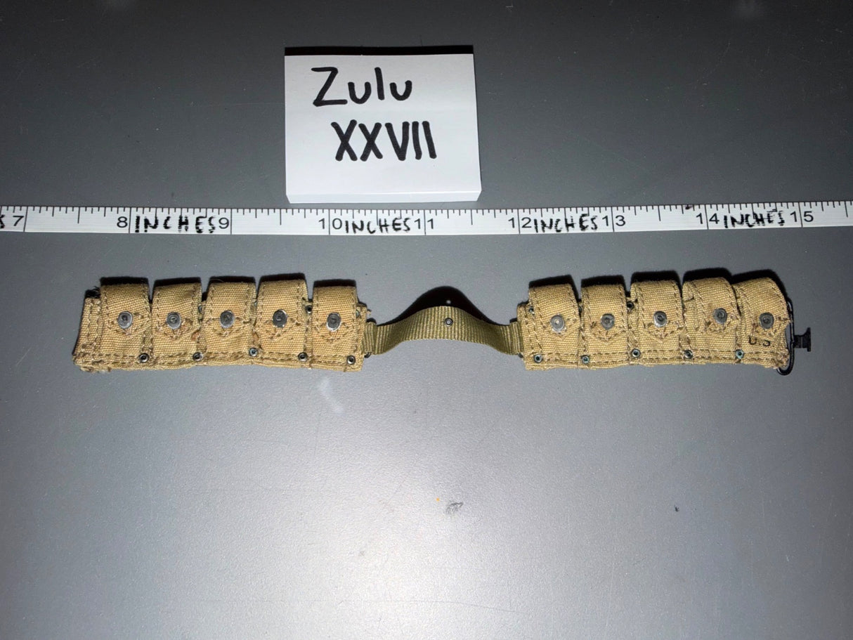 1/6 Scale WWII US M1923 Cartridge Belt
