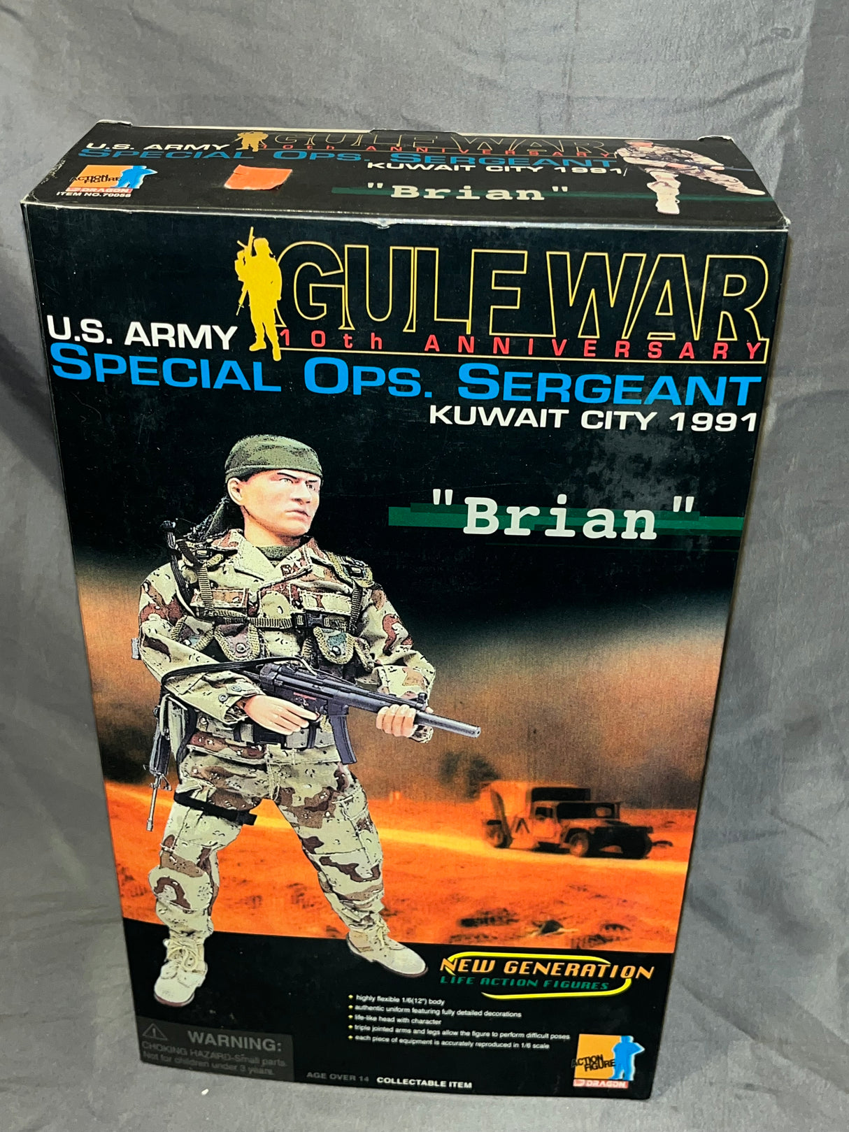 1/6 Scale Dragon Brian Gulf War Special Ops Sergeant Modern Figure - NIB