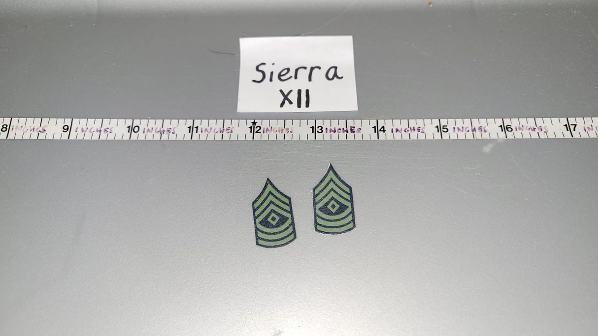 1/6 Scale WWII US Rank Insignia