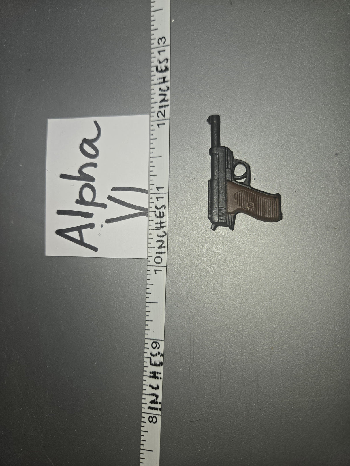 1/6 Scale WWII German Pistol