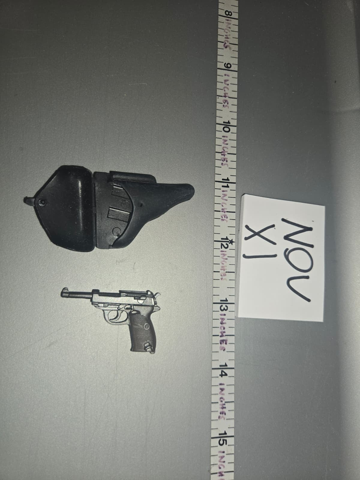 1/6 Scale WWII German Pistol and Holster